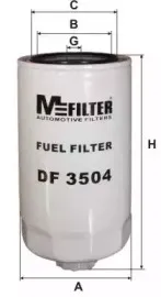 DF 3504 MFILTER Топливный фильтр